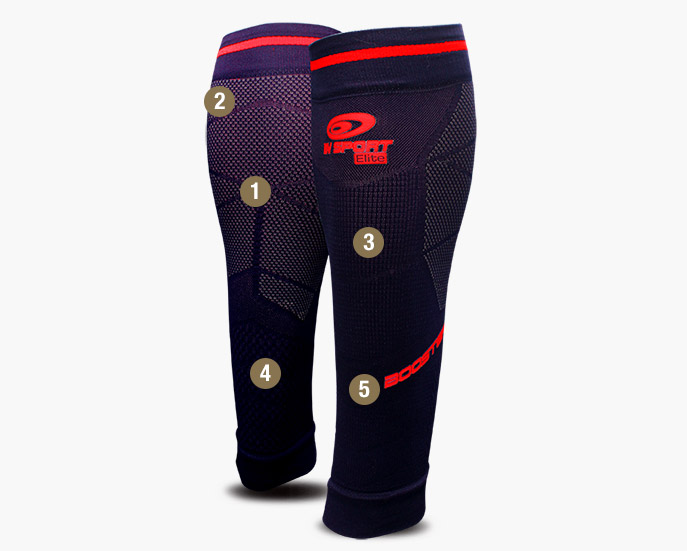 Booster Elite EVO2 night blue/red